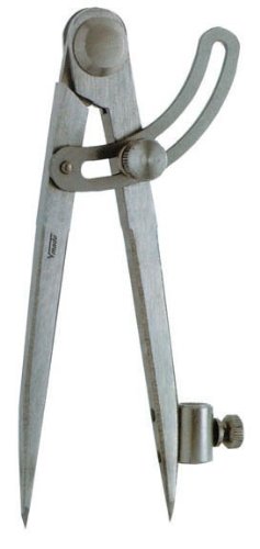 Zirkel mit Stellbogen u. Halter 300 mm