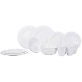 Gimex - Royal Line - Geschirr - Weiß - 16-Teilig