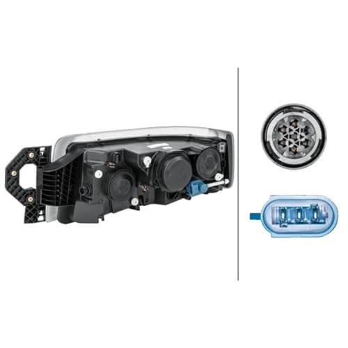 Faro principal HELLA 1EL 011 171-261 con óptica DE halógena de alta precisión vial 3
