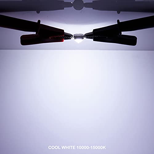 Image of CHANZON 10 pcs High Power Led Chip 3W Cool White 10000k - 15000K