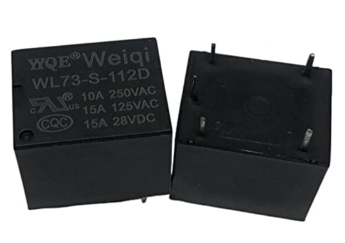 Relé WL73-S-112D de 5 pines y 15A componente electrónico original para circuito impreso