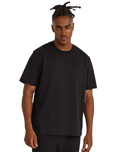 Men's True Heavy Boxy Fit Cotton Short Sleeve Tee Shirt