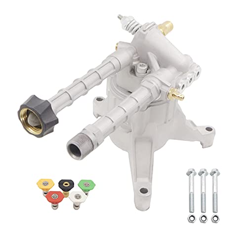Pressure Washer Pump 2600 PSI 7/8 Shaft 2.2 GPM Water Gasoline Pump for Troybilt Excell Karcher Craftsman SRMW22G26-EZ