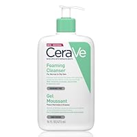 CeraVe Foaming Cleanser with Niacinamide and 3 Essential Ceramides for Normal to Oily Skin 473ml