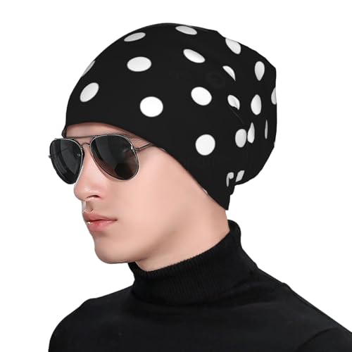 Gorro Unisex Holgado Tipo Beanie de Punto miniatura 5