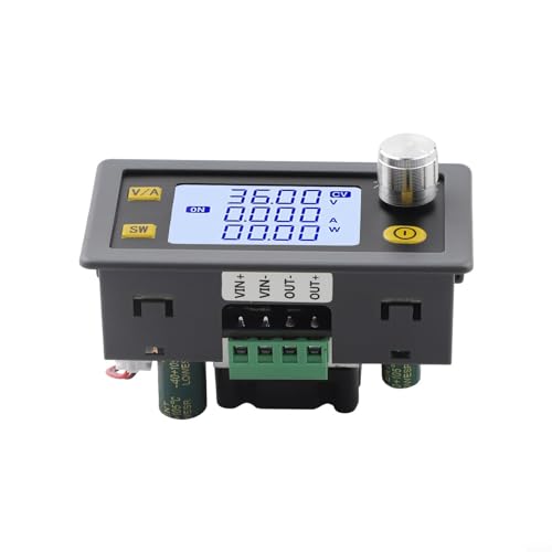 Pumixiy Módulo regulador de voltaje variable 0.6-30V 4A salida máxima DC convertidor reductor descendente para aplicaciones CNC y carga solar