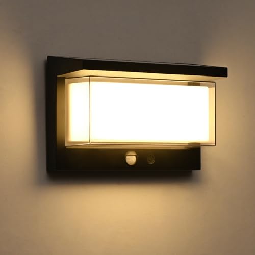 Lampe solaire extérieure détecteur de mouvement 3000K IP65