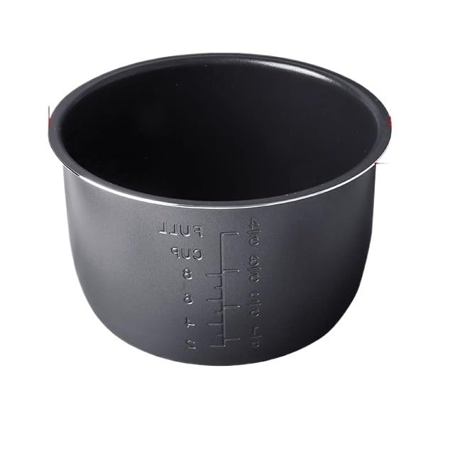 Olla A Presión Eléctrica HD2100 Con Revestimiento Antiadherente De Cristal Negro, Compatible Con Philips, Olla Interior De 4 L
