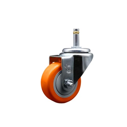 Service Caster Brand Replacement for Colson Caster 2.03351.92 MTG7 - Polyurethane Swivel Grip Ring Stem Caster with 3