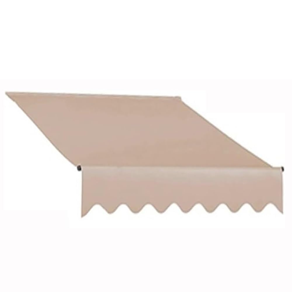 Protection solaire pour extérieur Ning grande toile balcon kaki