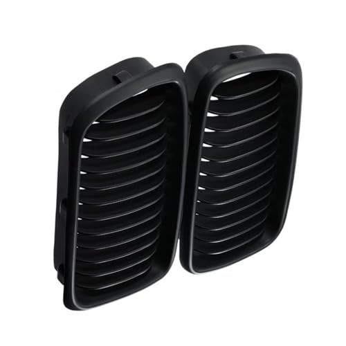 Grilles de pare-chocs avant noir mat pour BMW Série 7 E38 1999-2001