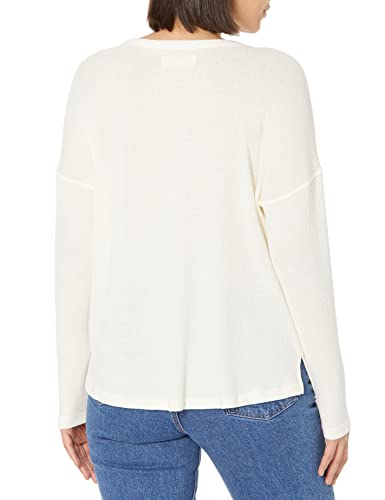 Lucky Brand Mens Relaxed Fit Super Soft Cloud Henley, Cream, Medium Us #TOP1