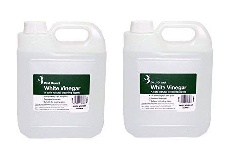 Transtools Clear 2 X Bird Brand Natural White Vinegar - 4 Litre