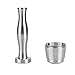 Produktbild Fesjoy Wiederverwendbar Kaffee Kapsel Edelstahl Wiederbefüllbare mit Press Kaffee Tamper Filterkaffee Filter für Nespresso