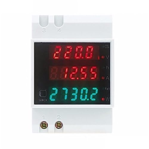 Ampèremètre digital rail DIN AC 80-300V pour surveiller la puissance de votre installation