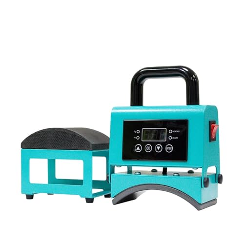 Prensa de calor para gorras mini con control LCD miniatura 1