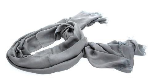 Écharpe jacquard GUESS Ninette taupe foulard chaud monogramme femme