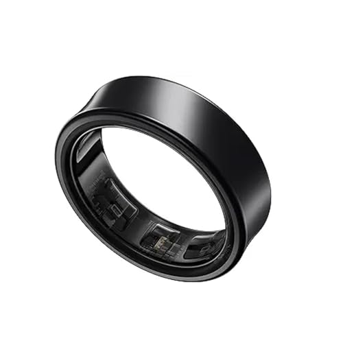 2025 Smart Ring Uomo Anelli per Uomini e Donne Con Frequenza Del Di Passi E Calorie Ring IPX8 Impermeabile Android iOS R70708Black-10