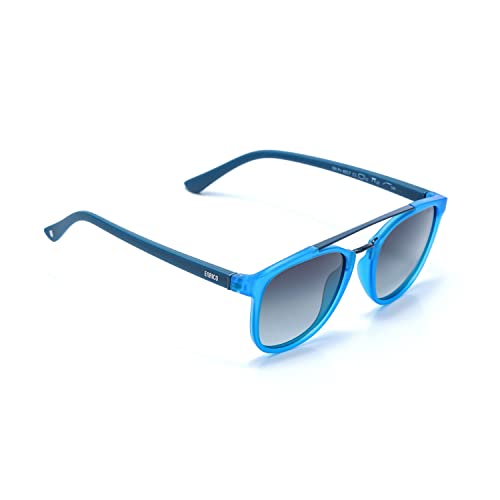 Image of ENRICO Waterry Sunglass with Wayfarer Frames | Polycarbonate Material |Adults-Unisex Sunglasses with Cover Case