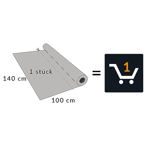 Kunstleder Meterware Stoffe zum Nähen Schwarz Wasserdichte Polsterung (1 Stk- Breite: 140cm x Länge: 100cm) Polsterstoff Polster für Möbel Schuhe Handtaschen Steppung 7x7 cm