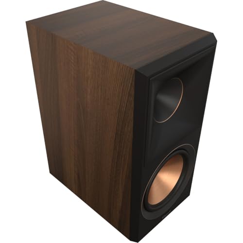 Image of Klipsch Reference Premiere RP-600M II Walnut Bookshelf Speakers