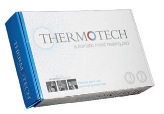 Thermotech Automatic Digital Moist Heating Pad Heating Pad, Beige, Small (19 x 7 Inches) by Thermotech