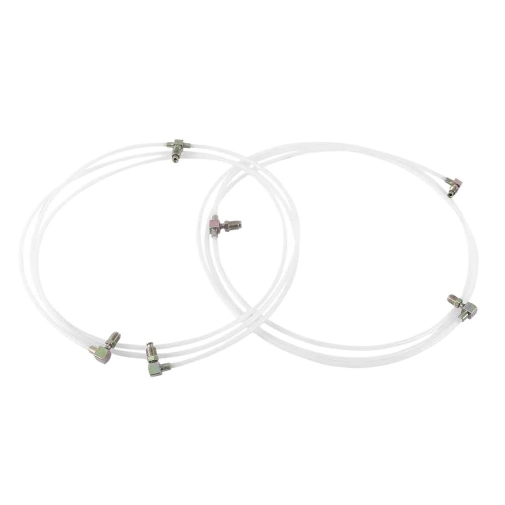 Upktyhwye Onecolor Convertible Power Hydraulic Fluid Hose Lines And Fittings Compatible With Mustang Si-At73008