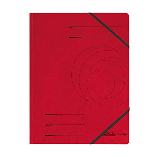 herlitz 11166816 Eckspanner A4 \Quality\, farbig sortiert, 10 Stück