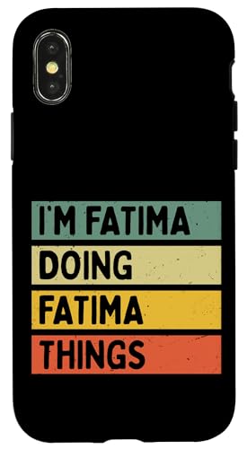 I'm Fatima Doing Fatima Things �ʔ������� �X�}�z�P�[�X iPhone X/XS �p