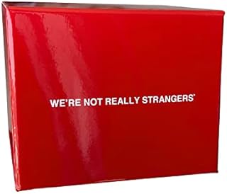 We're Not Really Strangers Card Game - an Interactive Adult Card Game and Icebreaker