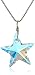 Sterling Silver Swarovski Elements Crystal Aurora Borealis Star Pendant Necklace