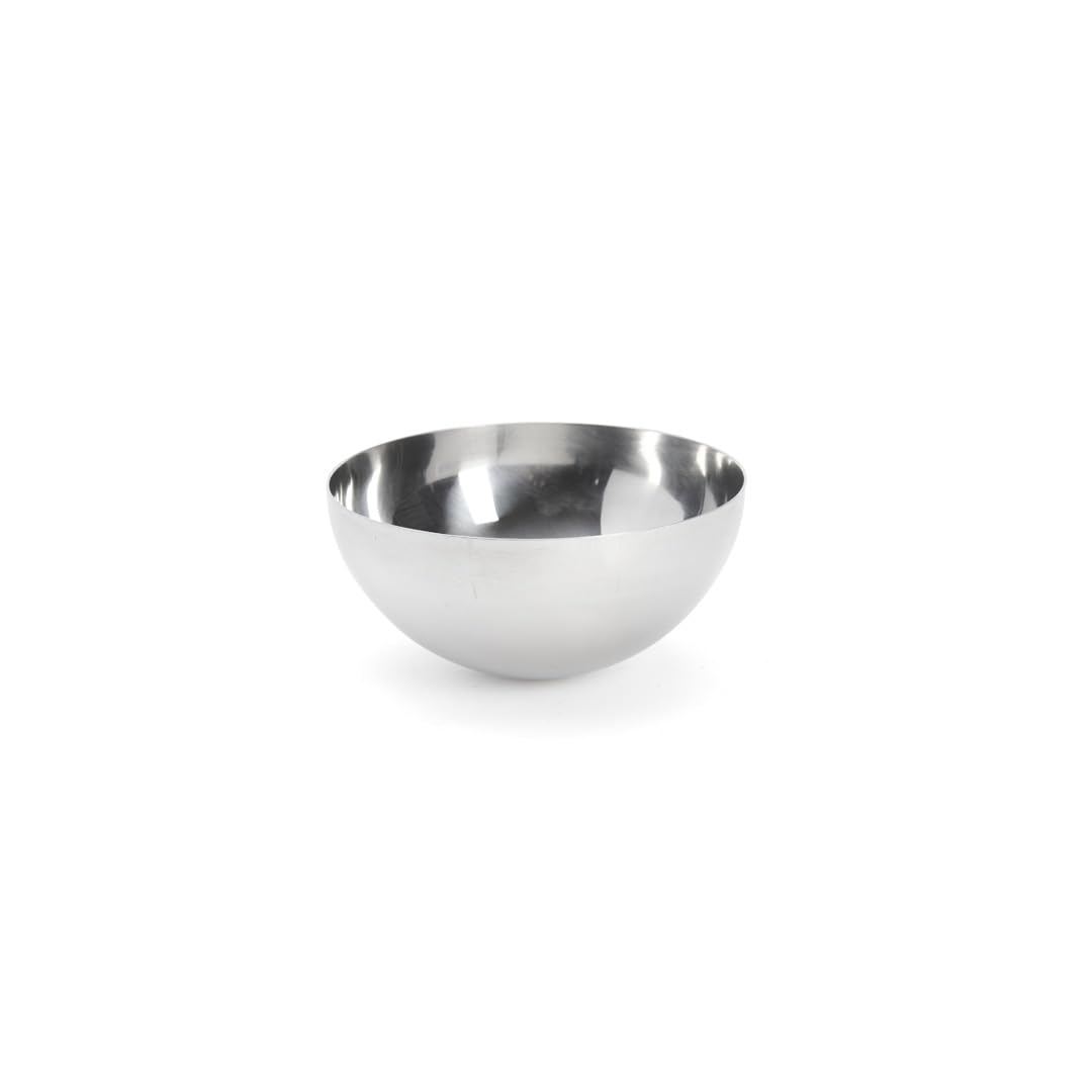 De Buyer Semi-Circular Cup Cake Mould Stainless Steel, Diamètre 14 cm