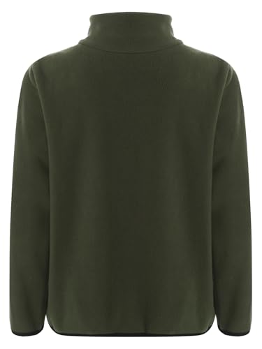 Kids Long Sleeve Jacket for Boys Girls Fleece Sweatshirt Warm Outer Garment Fall Winter Zipper Coat4