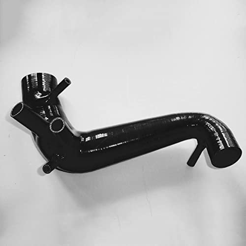 ZAP Performance Intake Silicone Hose Inlet Pipe Fit VW Polo 1.8T GTI 9N Ibiza FR MK4 Cupra (Black)