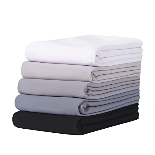 Image of 4 PCS Muslim Women Soft Premium Solid Chiffon Hijab Scarves Shawl Long Scarf Wrap Scarves with Gift Box (Mix color C)