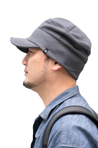 [ナコタ] Lifecycle Sweat Work Cap ライフサイクル スウェット ワークキャップ 帽子 メンズ レディース ビッグサイズ オーガニックコットン 大きいサイズ 深め リサイクル エコ XLサイズ(約59～64cm)/チャコール