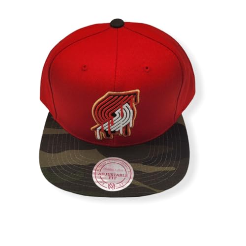 Portland Trailblazers Red Back to Basics Snapback Hat