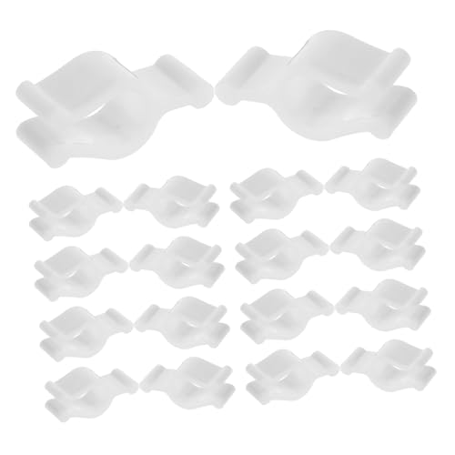 ABOOFAN 30 Pezzi Di Morsetti Per Fibbie Per Bottiglie Di Plastica Clip Di Bloccaggio Per Pompe Da Viaggio Clip Per Pompe Per Bottiglie Di Shampoo Fibbie Di Bloccaggio