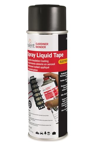 GARDNER BENDER LTS-400 SPR Electrical Tape, 6 oz, Black