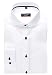 Produktbild eterna Herren Langarmhemd Business-Hemd Modern Fit Kent-Kragen Unifarben mit schmalen Patchstreifen und Stretchanteil (43, Weiß)