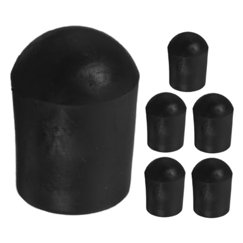 BESTonZON Cello Endpin Rubber Tips Non-slip Endpin Stopper 6pcs Cello Endpin Caps Easy to Install Floor Protection Stylish Design