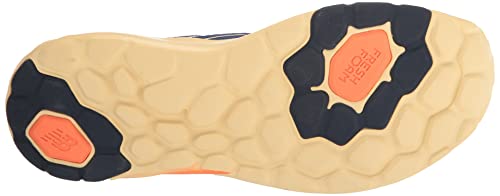 Tênis New Balance Roav v2, Masculino, Azul/Laranja, 43