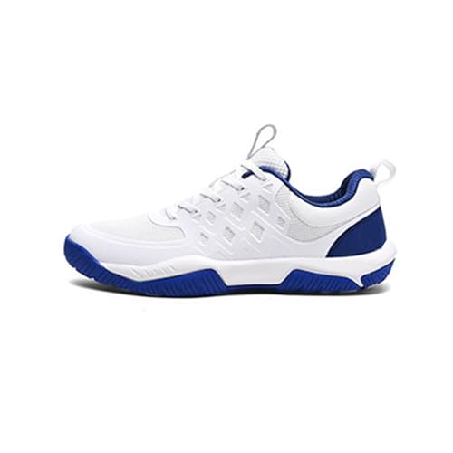 RJPzidK Zapatos de Esgrima Profesionales para Adultos Zapatos de Entrenamiento para Hombres y Mujeres Calzado Deportivo Resistente Al Desgaste Específico para Competiciones(White,42#)