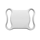 【GPS追跡器 防水対応】ミニ犬猫用GPSトラッカー 首輪装着型 リアルタイム位置追跡 タイルプロ互換 広範囲500m ペット迷子防止 小型軽量 電池長寿命 月額料金なし (Bluetooth接続/iOS Android対応)(ホワイト)