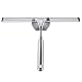GWHOLE Stainless Steel Shower Squeegee with Blade, Wall Bracket