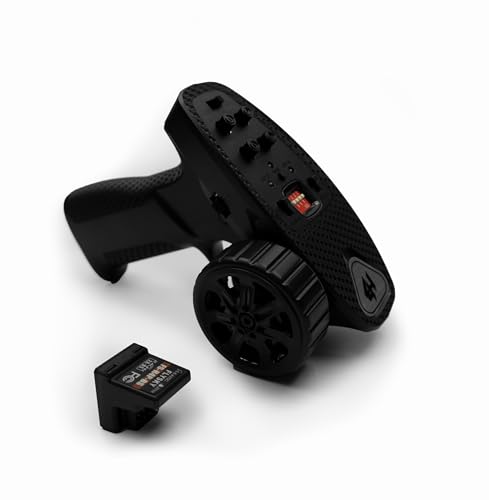 HobbyPlus 4 Channel RC Transmitter & Receiver Combo for Remote Control Car, RC Rock Crawler 1/18...