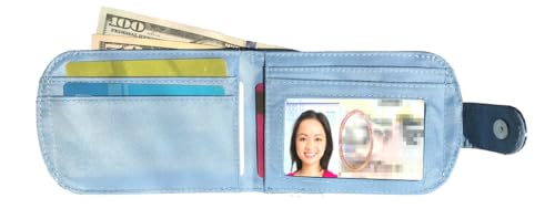 Image of Big Skinny Women's Taxicat Bi-Fold Slim Wallet, Holds Up to 25 Cards