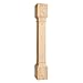 P35 Island Legs Square Rubberwood