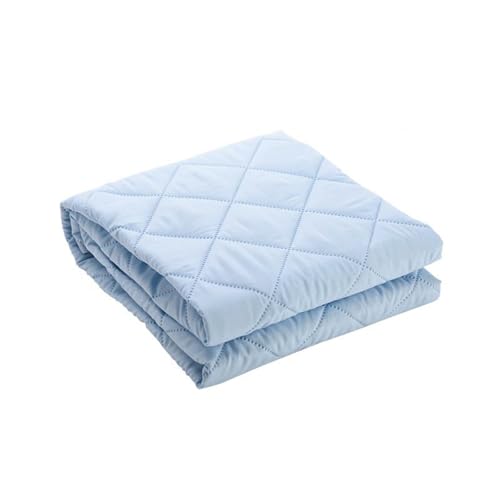STHOYN Empapadores Cama Adultos De Incontinencia Impermeables Protector Colchon De Absorción Empapador Reutilizable A Prueba De Agua Unisex(Azul,80x100cm)