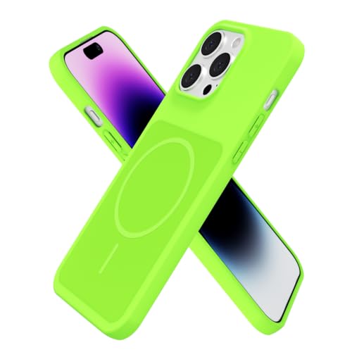 Coque iPhone 14 Pro Max magnétique en gel souple silicone mince antichoc